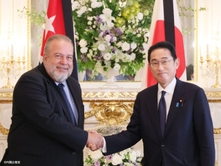 日・キューバ首脳会談 （2022年9月） （写真提供：内閣広報室）