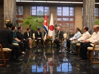 ディアスカネル大統領と 茂木自民党幹事長の会談 （2023年5月）